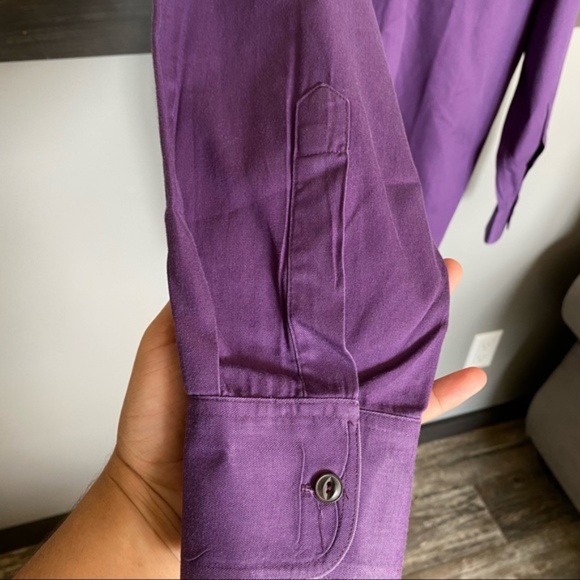 CHAPS RALPH LAUREN long sleeve casual button down vintage size large - Picture 9 of 11